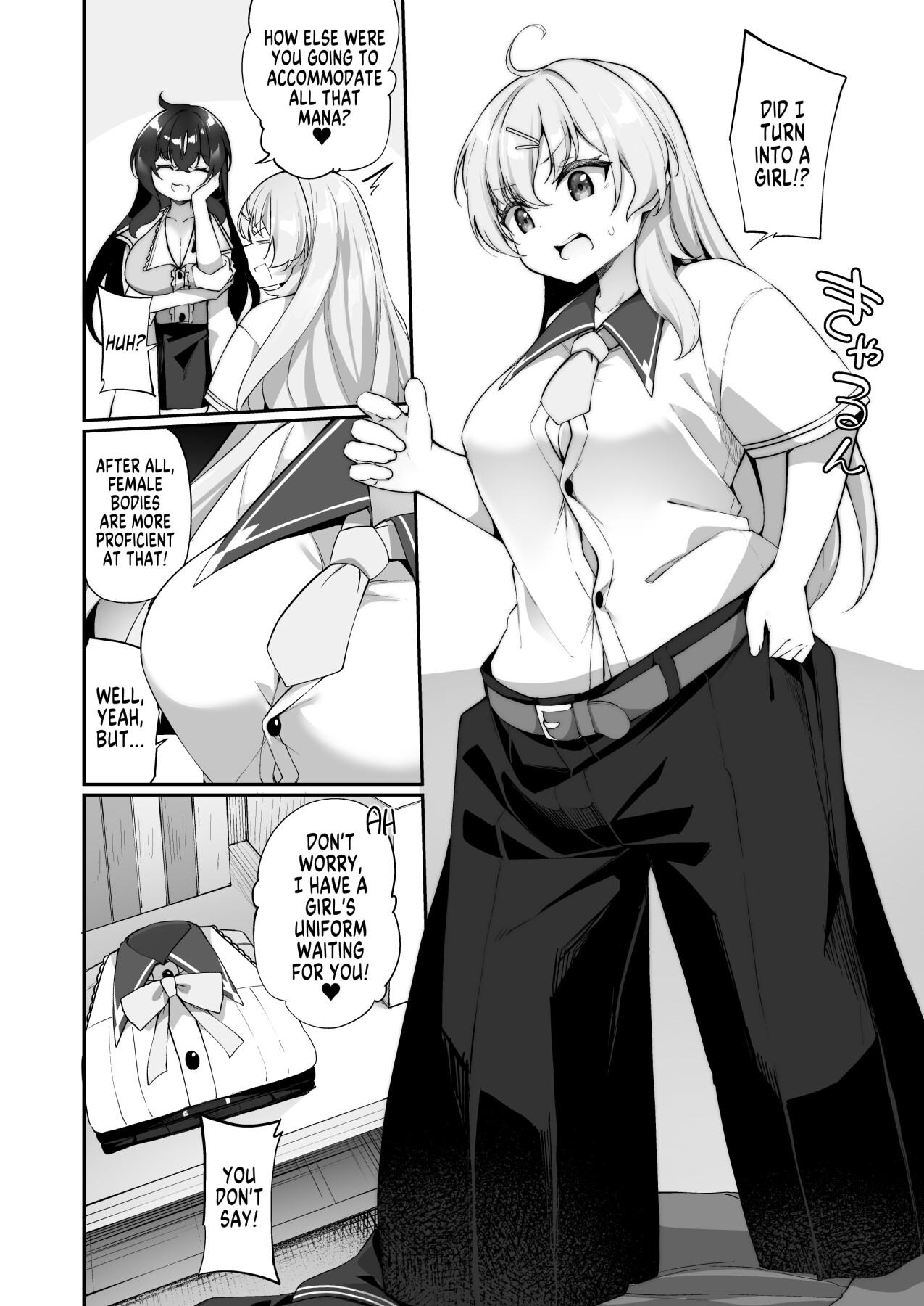 Hentai Manga Comic-New TS Drug! My Life As a Female Magic Student-Read-5